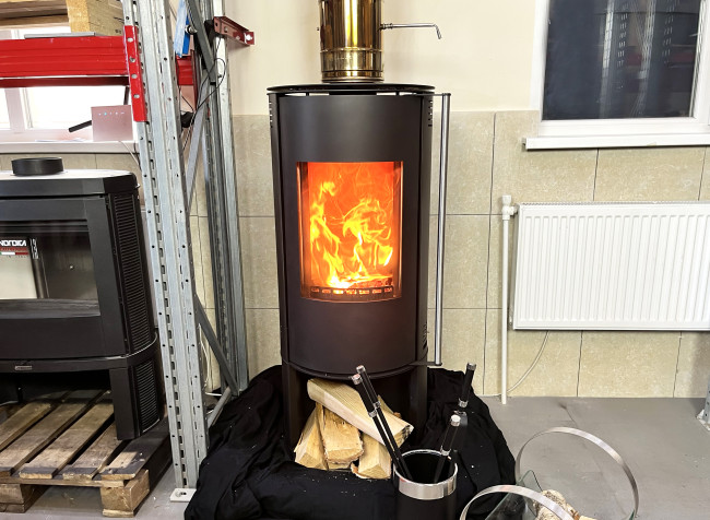 Печь-камин Solzaima Amber в Красноярске