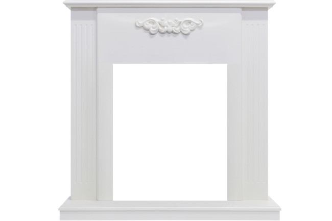 Каминокомплект Lumsden - Белый дуб с очагом Danville Brass FB2 в Красноярске