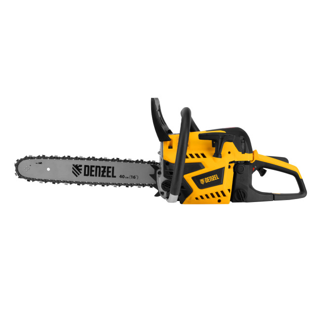 Пила цепная бензиновая DS-4516, шина 40 см, 45 см3, 2,5 л.с, шаг 0,325, паз 1,5 мм, 64 звена Denzel в Красноярске