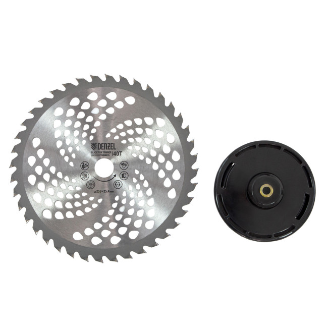 Триммер бензиновый DT 33S, 33 см3, 1.8 л. с, разъемная штанга, состоит из 2 частей Denzel в Красноярске