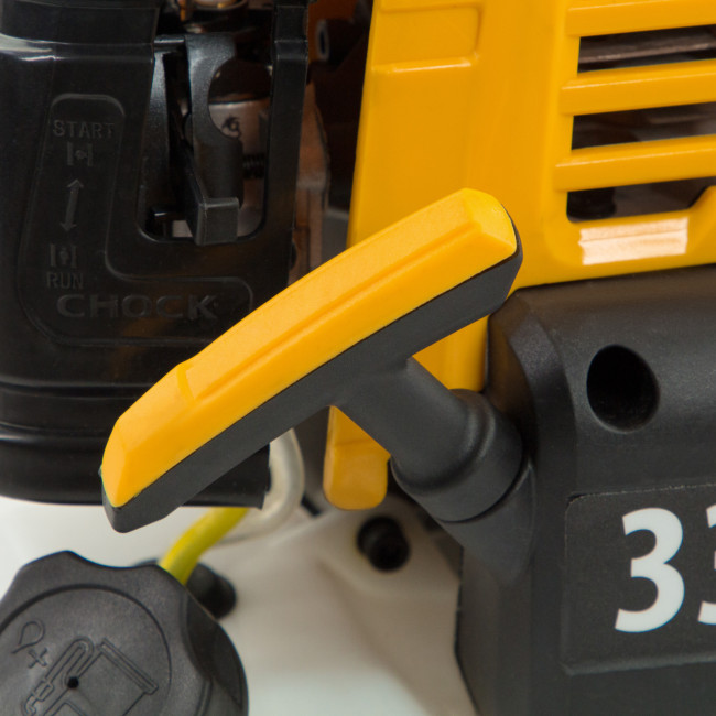 Триммер бензиновый DT 33S, 33 см3, 1.8 л. с, разъемная штанга, состоит из 2 частей Denzel в Красноярске