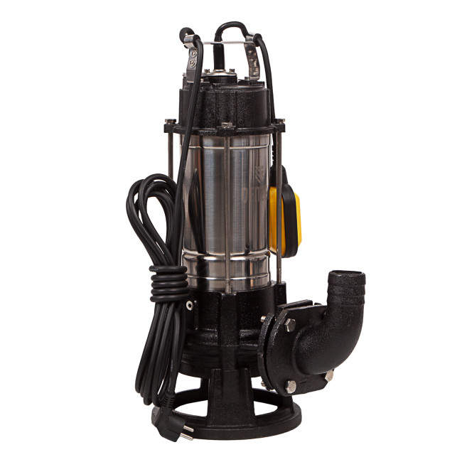 Фекальный насос FP1800-KS, 1800 Вт, напор 17 м, 26000 л/ч, нож-измельчитель Denzel в Красноярске