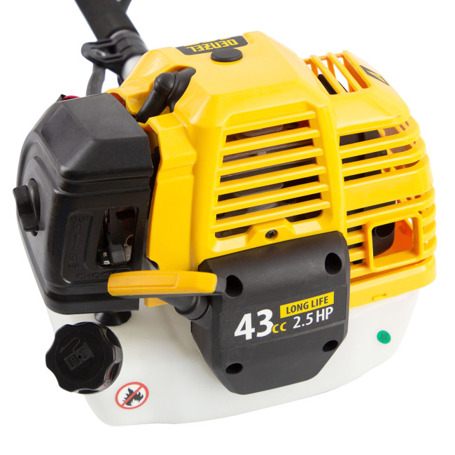 Триммер бензиновый DT 43, 43 см3, 2.5 л. с, неразъемная штанга, состоит из 2 частей Denzel в Красноярске