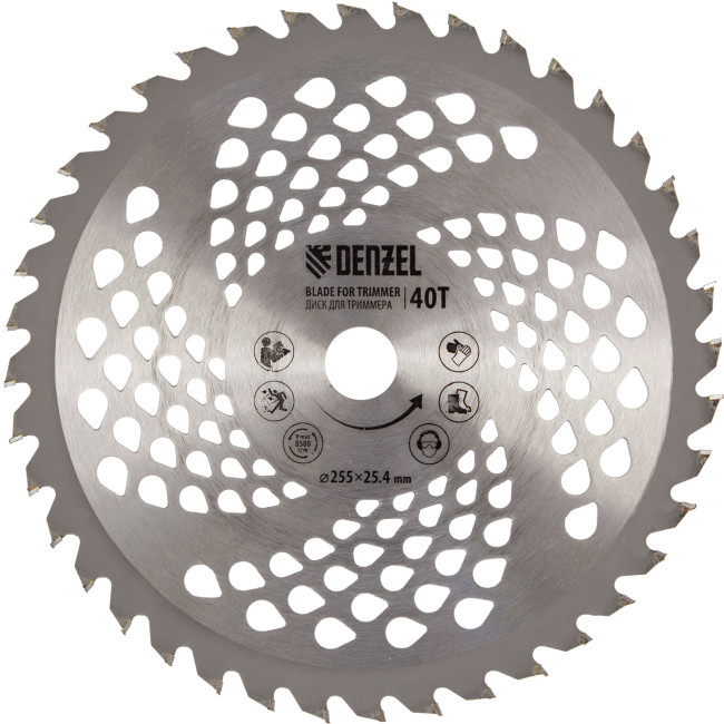 Триммер бензиновый DT 43, 43 см3, 2.5 л. с, неразъемная штанга, состоит из 2 частей Denzel в Красноярске