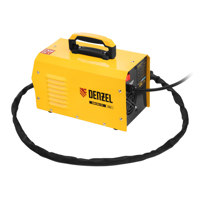 Аппарат инвертор. полуавтомат. сварки Mini MIG-135, 130 А, ПВ 60%// Denzel в Красноярске Аппарат инвертор. полуавтомат. сварки Mini MIG-135, 130 А, ПВ 60%// Denzel в Красноярске