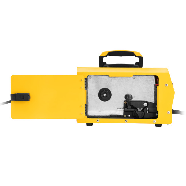 Аппарат инвертор. полуавтомат. сварки Mini MIG-135, 130 А, ПВ 60%// Denzel в Красноярске Аппарат инвертор. полуавтомат. сварки Mini MIG-135, 130 А, ПВ 60%// Denzel в Красноярске