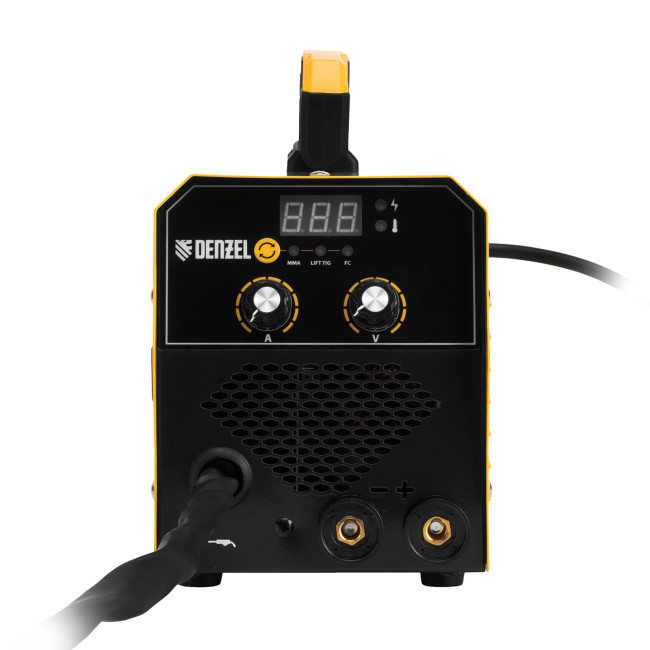 Аппарат инвертор. полуавтомат. сварки Mini MIG-135, 130 А, ПВ 60%// Denzel в Красноярске Аппарат инвертор. полуавтомат. сварки Mini MIG-135, 130 А, ПВ 60%// Denzel в Красноярске