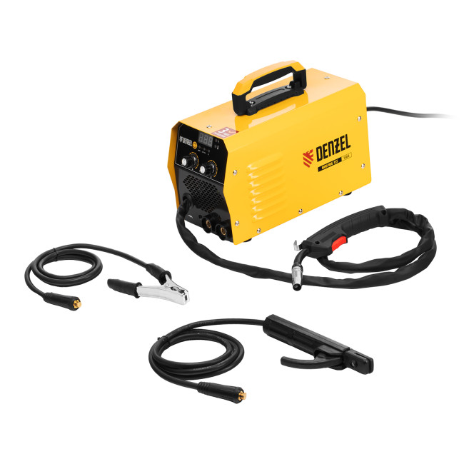 Аппарат инвертор. полуавтомат. сварки Mini MIG-135, 130 А, ПВ 60%// Denzel в Красноярске Аппарат инвертор. полуавтомат. сварки Mini MIG-135, 130 А, ПВ 60%// Denzel в Красноярске
