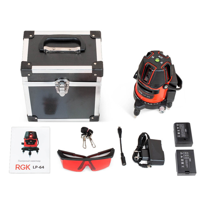 Лазерный уровень RGK LP-64 с калибровкой в Красноярске