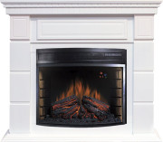 Каминокомплект Portland - Белый с очагом Dioramic 28 LED FX Каминокомплект Portland - Белый с очагом Dioramic 28 LED FX