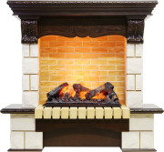 Каминокомплект Pierre Luxe угловой - Темный дуб / Шампань (Высота 1035мм) с очагом Cassette 600 NH Каминокомплект Pierre Luxe угловой - Темный дуб / Шампань (Высота 1035мм) с очагом Cassette 600 NH