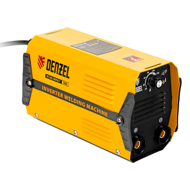 Аппарат инверторный дуговой сварки DS-160 Compact, 160 А, ПВ 70%, диаметр электрода 1.6-3.2 мм Denzel в Красноярске Аппарат инверторный дуговой сварки DS-160 Compact, 160 А, ПВ 70%, диаметр электрода 1.6-3.2 мм Denzel в Красноярске