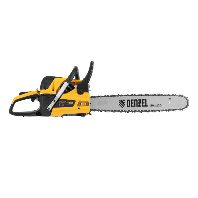 Пила цепная бензиновая DS-5820, шина 50 см, 58 см3, 3.6 л.с, шаг 0,325, паз 1,5 мм, 76 звеньев Denzel в Красноярске