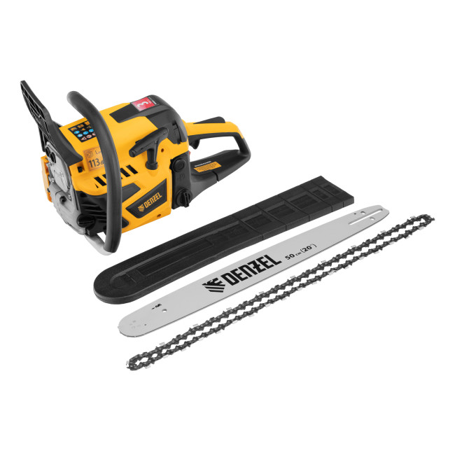 Пила цепная бензиновая DS-5820, шина 50 см, 58 см3, 3.6 л.с, шаг 0,325, паз 1,5 мм, 76 звеньев Denzel в Красноярске