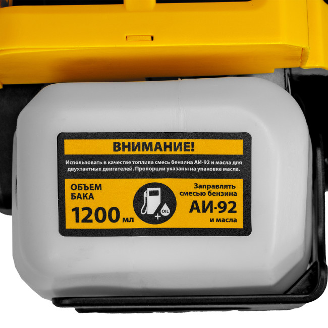 Триммер бензиновый DT 43S, 43 см3, 2.5 л. с, разъемная штанга, состоит из 2 частей Denzel в Красноярске