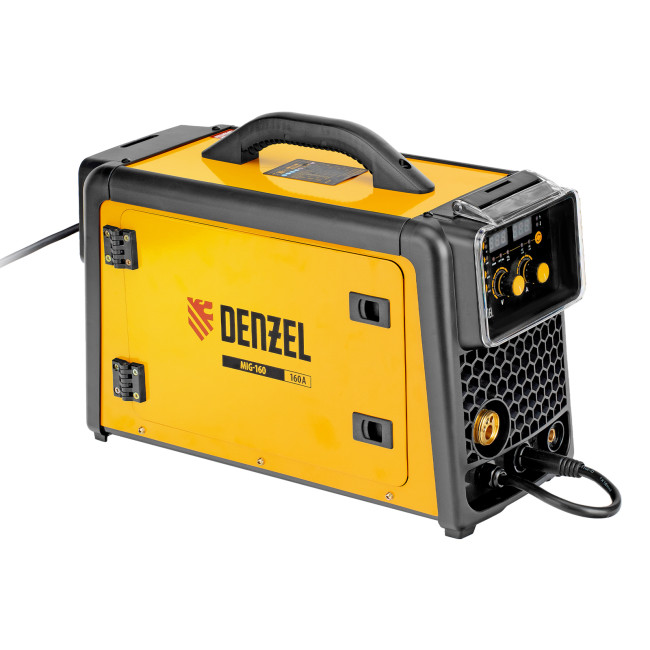 Аппарат инвертор. полуавтомат. сварки  MIG-160, 160 А, ПВ 60%, катушка 5 кг// Denzel в Красноярске