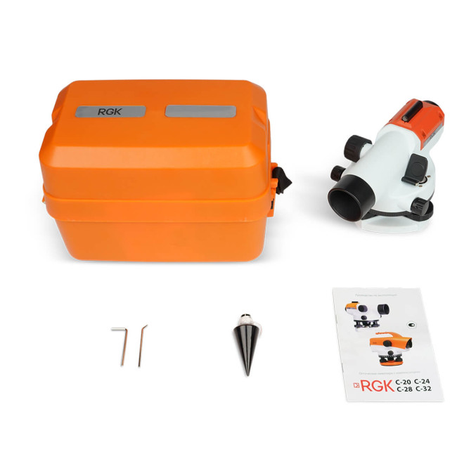Оптический нивелир RGK C-24 с поверкой в Красноярске