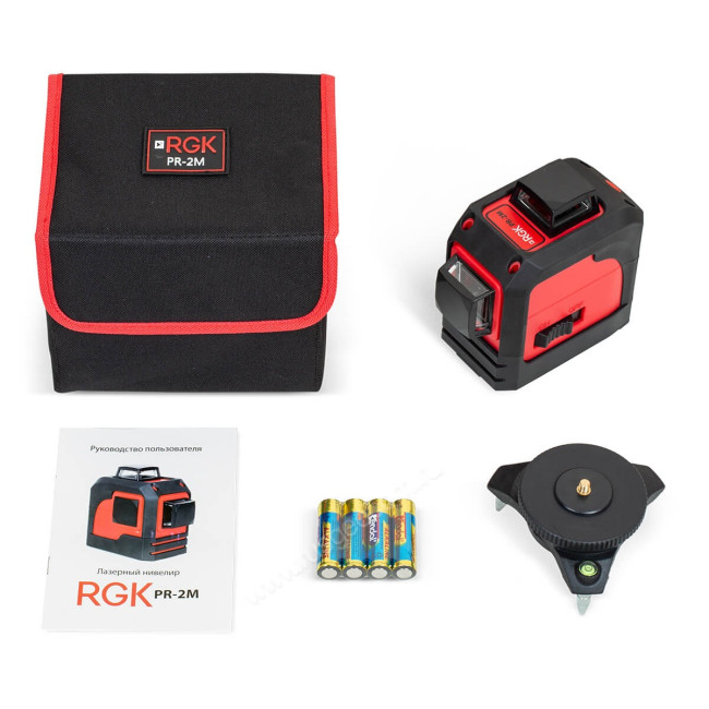 Лазерный уровень RGK PR-2M с калибровкой в Красноярске