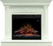 Каминокомплект Sicilia - Белый дуб с очагом Symphony 26'' DF2624L-INT