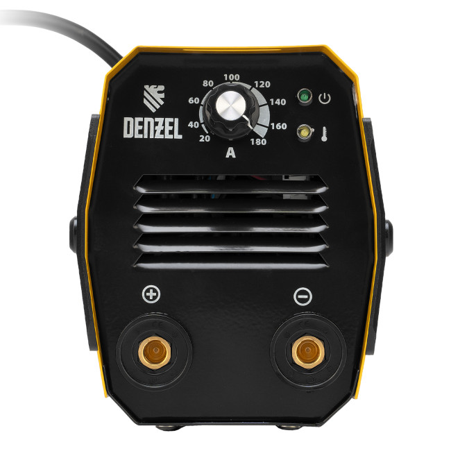 Аппарат инверторный дуговой сварки DS-180 Compact, 180 А, ПВ 70%, диаметр электрода 1.6-4 мм Denzel в Красноярске Аппарат инверторный дуговой сварки DS-180 Compact, 180 А, ПВ 70%, диаметр электрода 1.6-4 мм Denzel в Красноярске