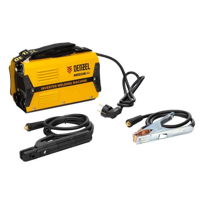 Аппарат инверторный дуговой сварки DS-180 Compact, 180 А, ПВ 70%, диаметр электрода 1.6-4 мм Denzel в Красноярске Аппарат инверторный дуговой сварки DS-180 Compact, 180 А, ПВ 70%, диаметр электрода 1.6-4 мм Denzel в Красноярске