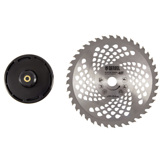 Триммер бензиновый DT 52, 52 см3, 3 л. с, неразъемная штанга, состоит из 2 частей Denzel в Красноярске