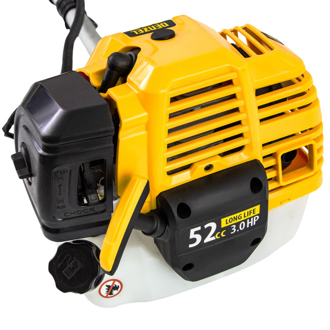 Триммер бензиновый DT 52, 52 см3, 3 л. с, неразъемная штанга, состоит из 2 частей Denzel в Красноярске