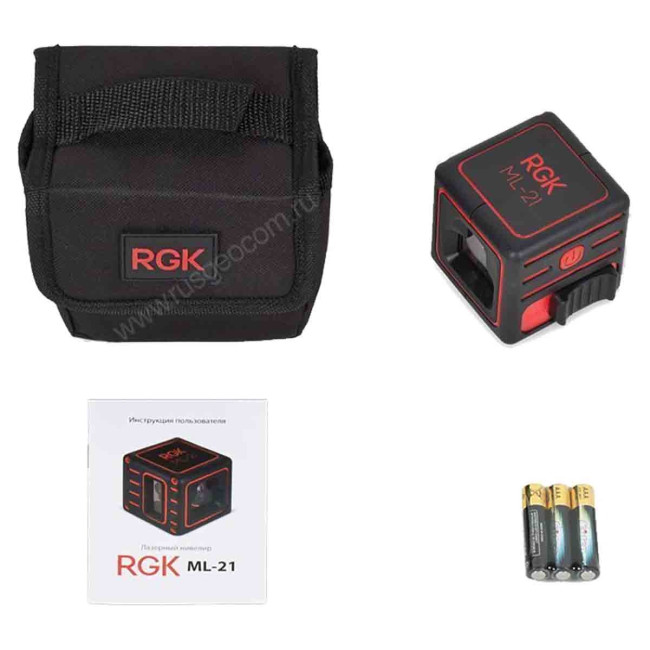 Лазерный уровень RGK ML-21 с калибровкой в Красноярске