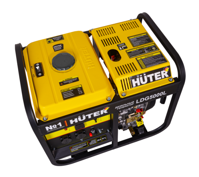 Электрогенератор дизельный LDG 5000L Huter KEM069 в Красноярске