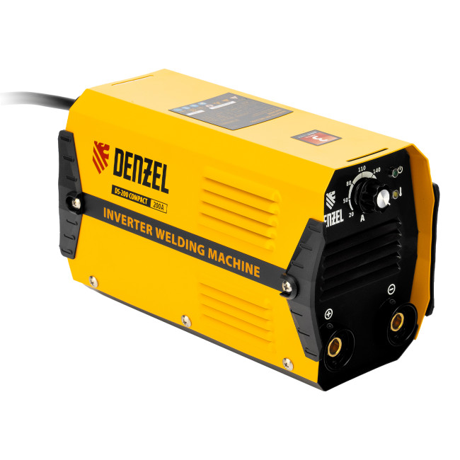 Аппарат инверторный дуговой сварки DS-200 Compact, 200 А, ПВ 70%, диаметр электрода 1.6-5 мм Denzel в Красноярске