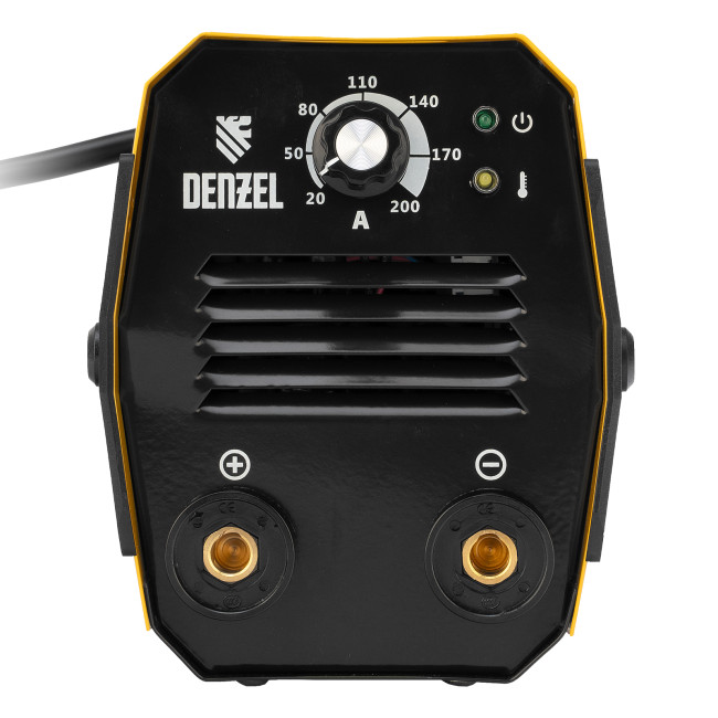 Аппарат инверторный дуговой сварки DS-200 Compact, 200 А, ПВ 70%, диаметр электрода 1.6-5 мм Denzel в Красноярске