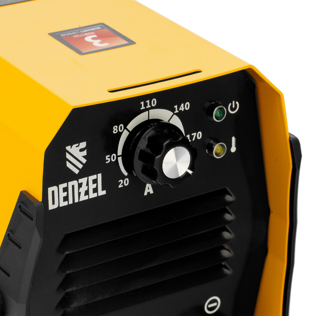 Аппарат инверторный дуговой сварки DS-200 Compact, 200 А, ПВ 70%, диаметр электрода 1.6-5 мм Denzel в Красноярске