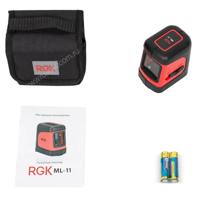 Лазерный уровень RGK ML-11 с калибровкой в Красноярске