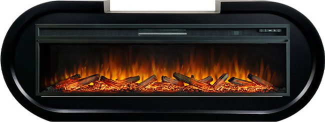 Каминокомплект Soho - Черный с очагом Vision 60 LOG LED в Красноярске