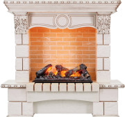 Каминокомплект Pierre Luxe - Слоновая кость / Шампань (Высота 1035мм) с очагом Cassette 600 NH Каминокомплект Pierre Luxe - Слоновая кость / Шампань (Высота 1035мм) с очагом Cassette 600 NH