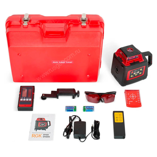 Ротационный нивелир RGK SP-400 с калибровкой в Красноярске