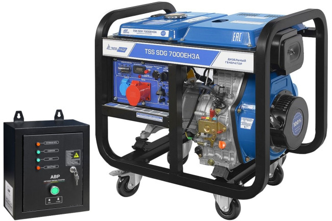 Дизель генератор TSS SDG 7000EH3A с АВР в Красноярске