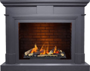 Каминокомплект Coventry - Серый графит / Кирпич с очагом Cassette 600 LNH-INT (с дровами) Каминокомплект Coventry - Серый графит / Кирпич с очагом Cassette 600 LNH-INT (с дровами)