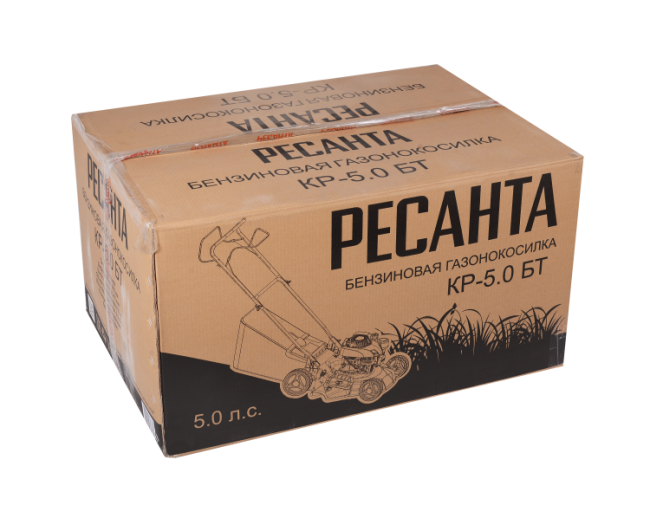 Бензиновая газонокосилка Ресанта КР-5.0 БТ в Красноярске Бензиновая газонокосилка Ресанта КР-5.0 БТ в Красноярске