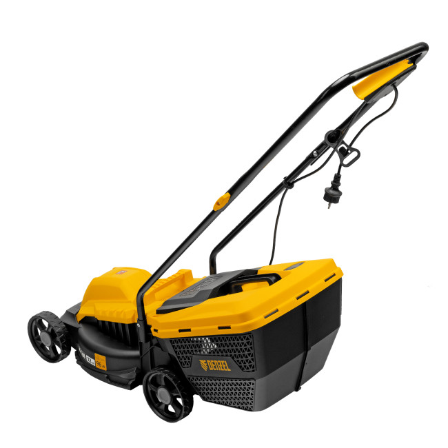 Газонокосилка электрическая GM-1100, 1100 Вт, шир. 32 см, 3 уров., травосб. 30 л Denzel в Красноярске Газонокосилка электрическая GM-1100, 1100 Вт, шир. 32 см, 3 уров., травосб. 30 л Denzel в Красноярске