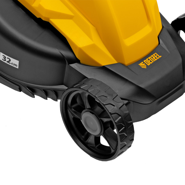 Газонокосилка электрическая GM-1100, 1100 Вт, шир. 32 см, 3 уров., травосб. 30 л Denzel в Красноярске Газонокосилка электрическая GM-1100, 1100 Вт, шир. 32 см, 3 уров., травосб. 30 л Denzel в Красноярске