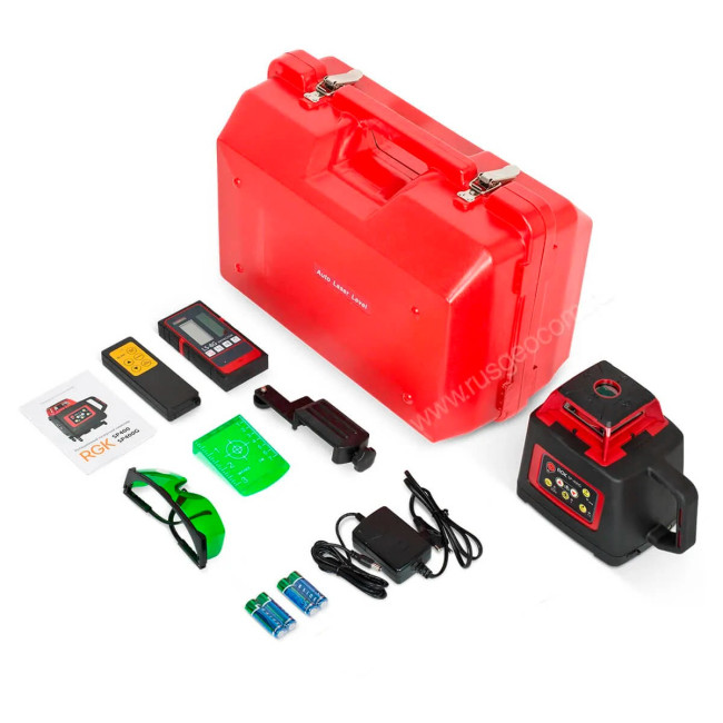 Ротационный нивелир RGK SP-400G с калибровкой в Красноярске