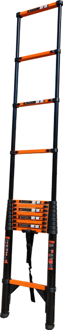 Лестница телескопическая 3,1 м ТАЛМЕТ/TALMET TM-1031С (углеродистая сталь) в Красноярске