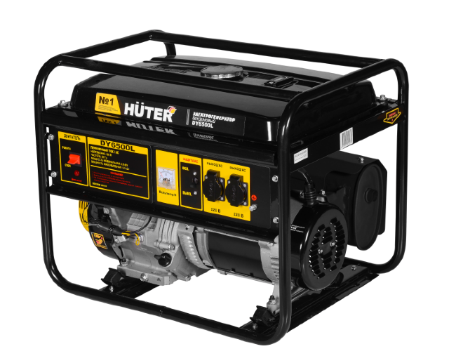 Портативный бензогенератор HUTER DY6500L в Красноярске