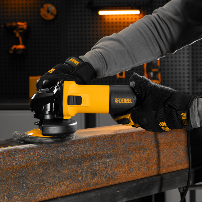 Машина шлифовальная угловая AGH125-900, 900 Вт, 125 мм, 11000 об/мин Denzel в Красноярске Машина шлифовальная угловая AGH125-900, 900 Вт, 125 мм, 11000 об/мин Denzel в Красноярске