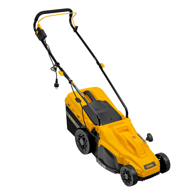 Газонокосилка электрическая GM-1300, 1300 Вт, шир. 32 см, 5 уров., травосб. 35 л Denzel в Красноярске Газонокосилка электрическая GM-1300, 1300 Вт, шир. 32 см, 5 уров., травосб. 35 л Denzel в Красноярске