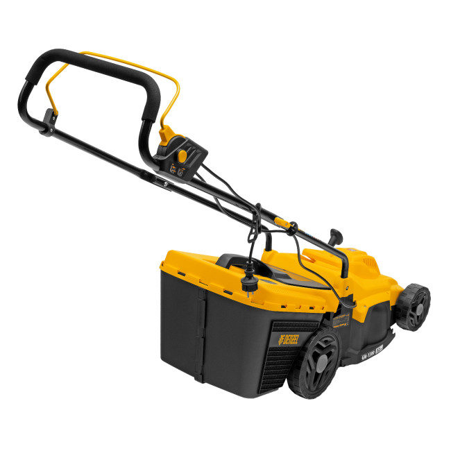 Газонокосилка электрическая GM-1300, 1300 Вт, шир. 32 см, 5 уров., травосб. 35 л Denzel в Красноярске Газонокосилка электрическая GM-1300, 1300 Вт, шир. 32 см, 5 уров., травосб. 35 л Denzel в Красноярске