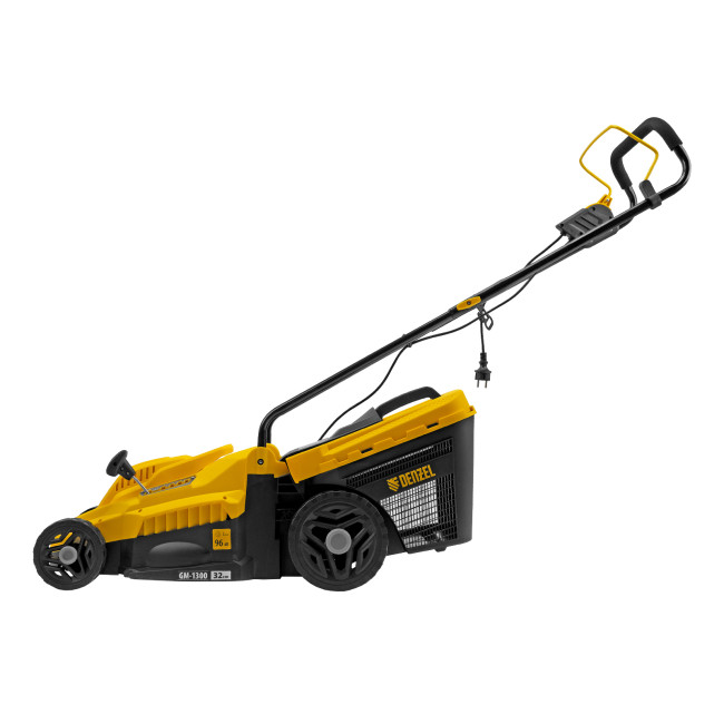 Газонокосилка электрическая GM-1300, 1300 Вт, шир. 32 см, 5 уров., травосб. 35 л Denzel в Красноярске Газонокосилка электрическая GM-1300, 1300 Вт, шир. 32 см, 5 уров., травосб. 35 л Denzel в Красноярске