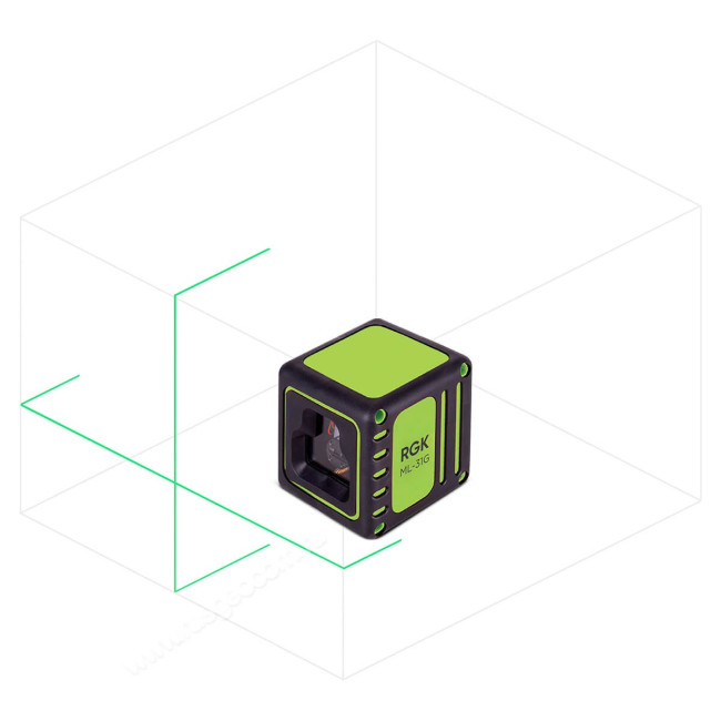 Лазерный уровень RGK ML-31G с калибровкой в Красноярске