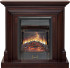 Каминокомплект Bradford - Темный дуб с очагом Majestic FX Black в Красноярске